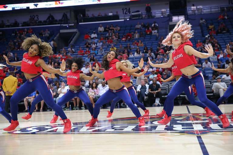 New orleans pelicans dance team 2019 captain