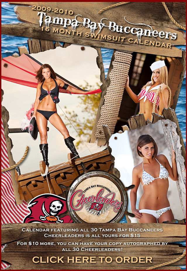 tampa bay buccaneers cheerleaders swimsuit