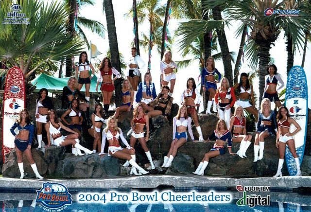 Pro Bowl cheerleaders