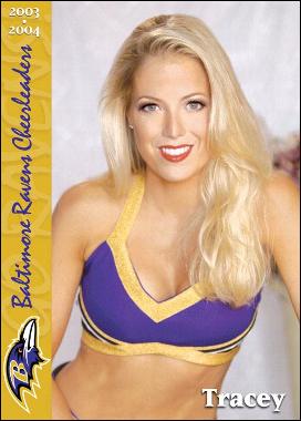 BALTIMORE RAVENS CHEERLEADER, 2004-05 Baltimore Ravens Chee…