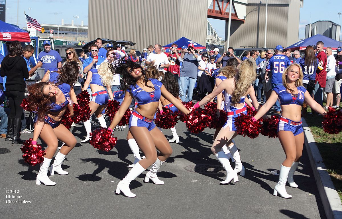 5-aka Gotham City Dancers  Giants fans, Tan tights, Ny giants