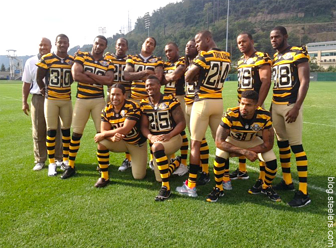 steelers vintage uniforms