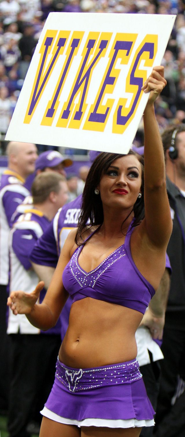 Minnesota Vikings Cheerleaders 2015-16 Swimsuit Calendar Cover Unveiled –  Ultimate Cheerleaders