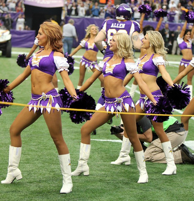 Three questions with Kelley O., Minnesota Vikings cheerleader