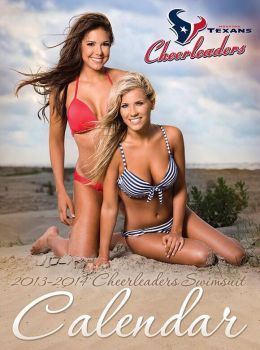 Texans Cheerleader Calendar Shoot