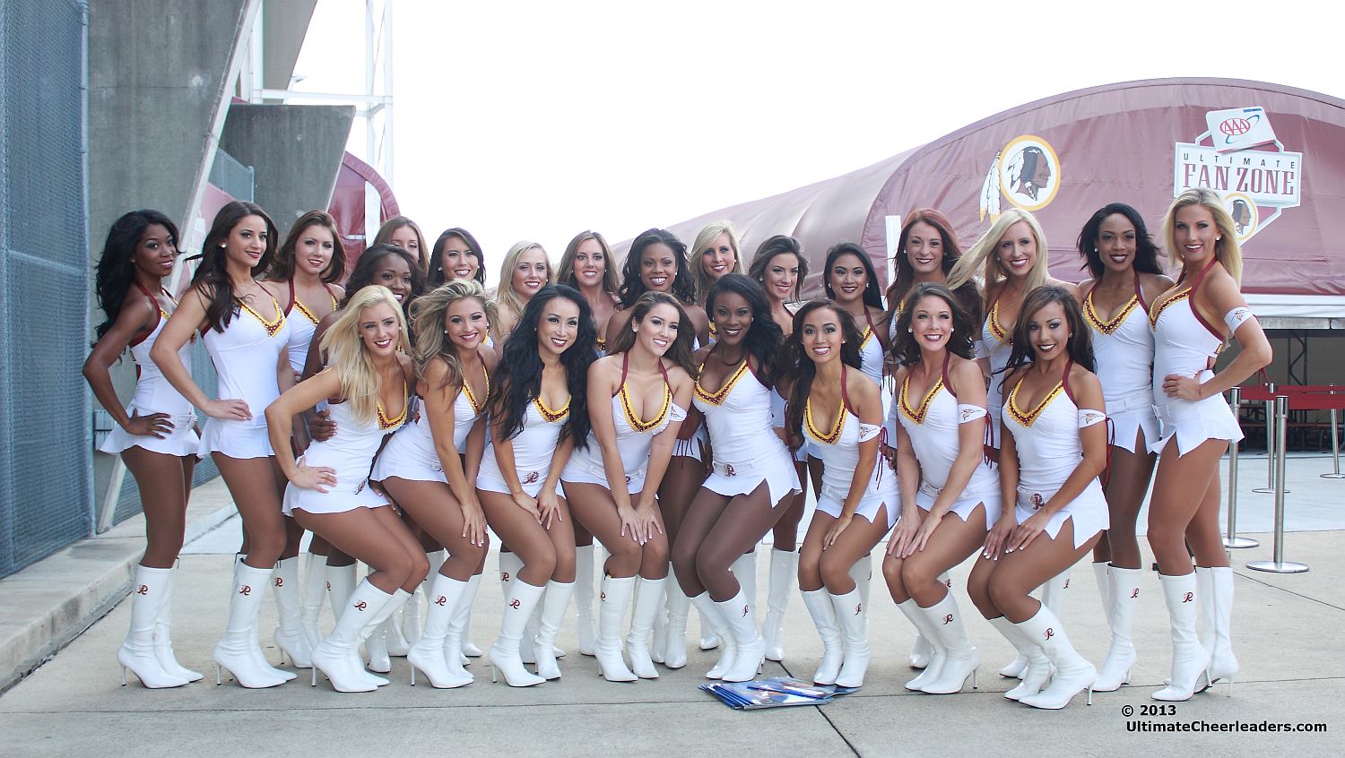 Washington Redskins Cheerleaders Speaking Fee and Booking Agent Contact