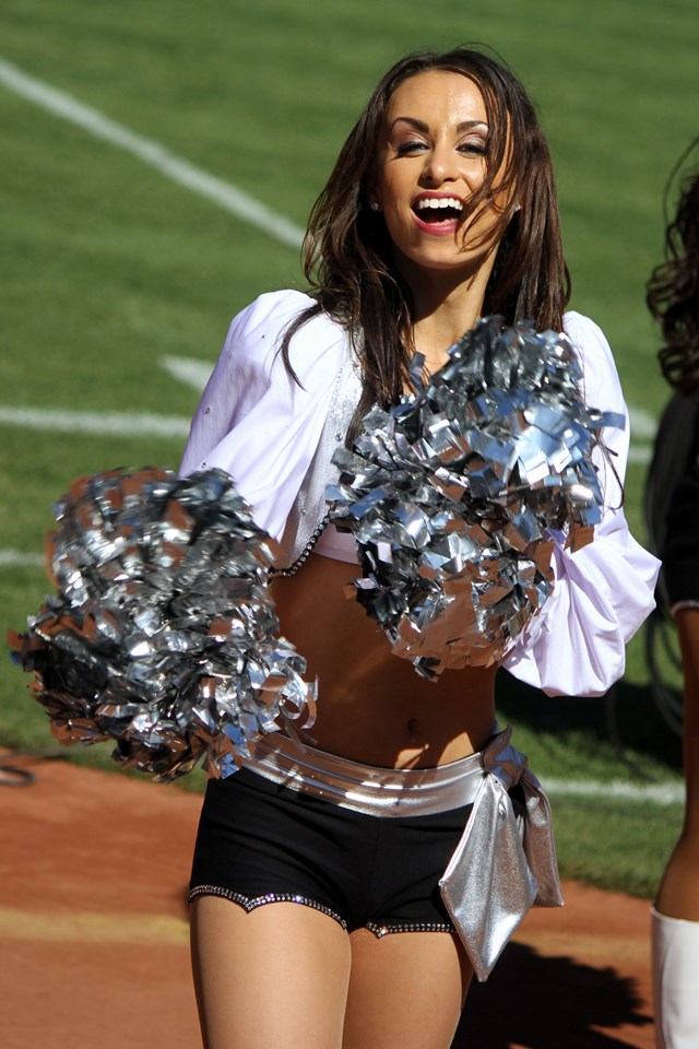 Redskins Cheerleader Caitlin's Game Day Photos