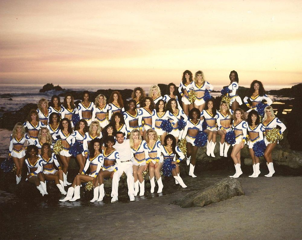 Former L.A. Rams cheerleaders reunite