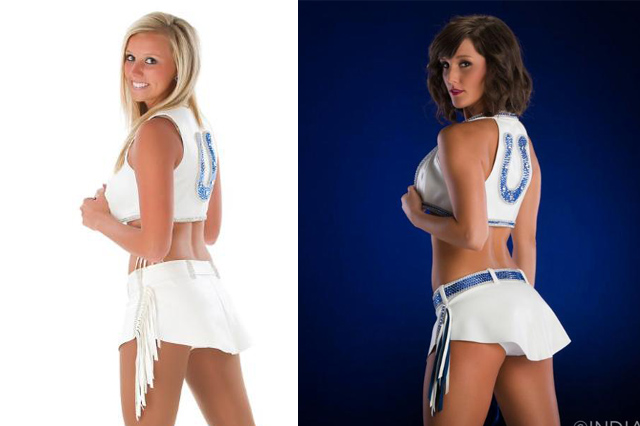 Indianapolis Colts cheerleaders unveil new, 'less revealing' uniforms