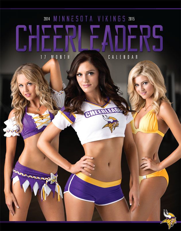 Vikings Cheerleaders Swimsuit Calendar