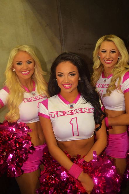 Pink Houston Texans 