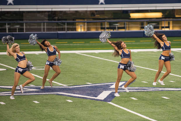Rally Days at AT&T Stadium – Dallas Cowboys Cheerleaders