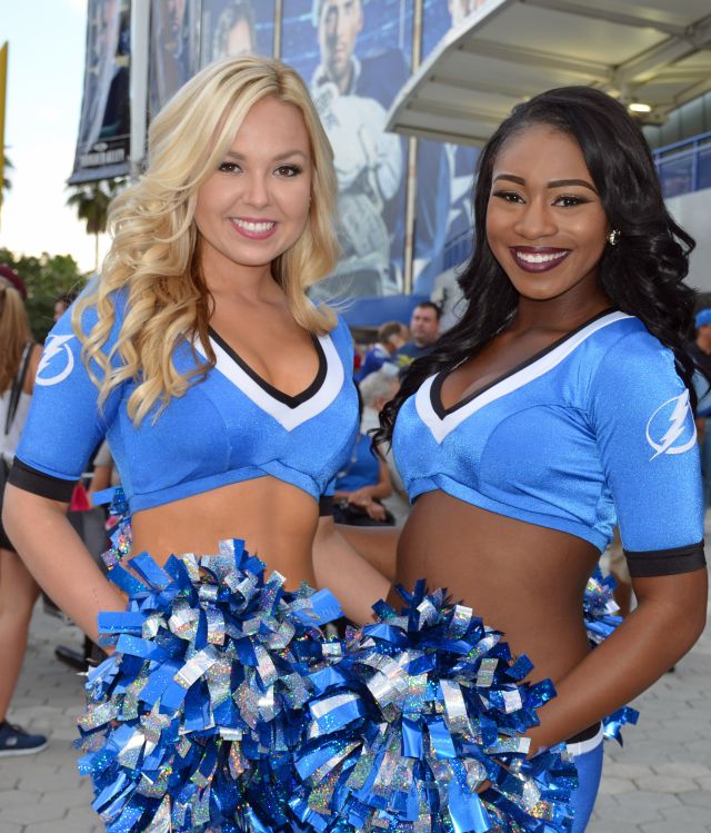 Lightning Girls At The Stanley Cup Playoffs – Ultimate Cheerleaders