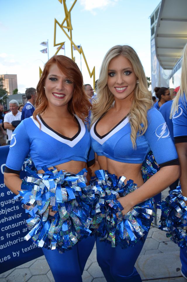 Lightning Girls At The Stanley Cup Playoffs – Ultimate Cheerleaders