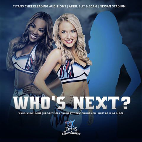 Cheerleader Auditions  Tennessee Titans - TitansOnline.com