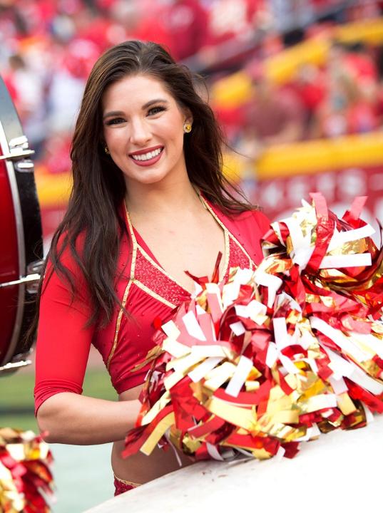 Photos: Chiefs Cheer and Entertainment from Week 2 vs. Los Angeles