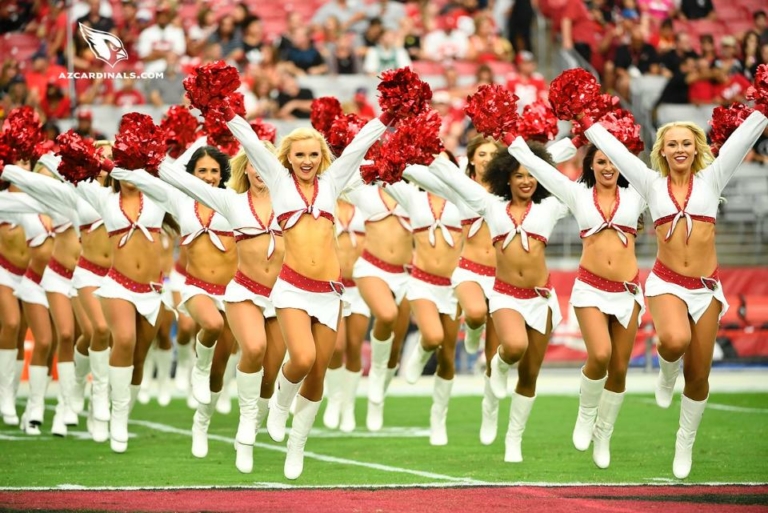 Cheerleaders virgin asian outdoor