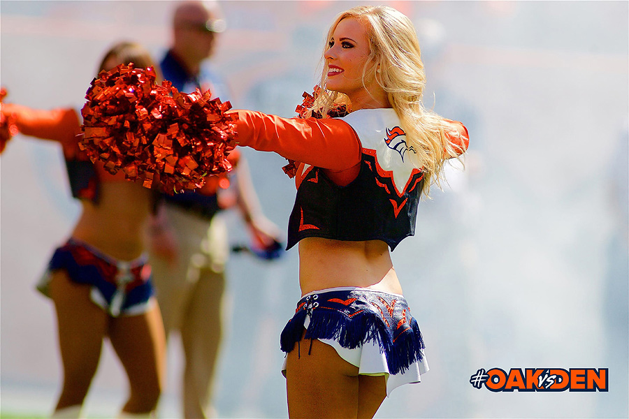 My Denver Broncos cheerleader costume,..