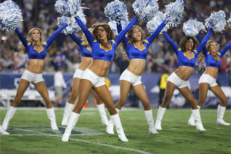 NFL Regular Season Week 4 – The Los Angeles Rams Cheerleaders – Ultimate  Cheerleaders