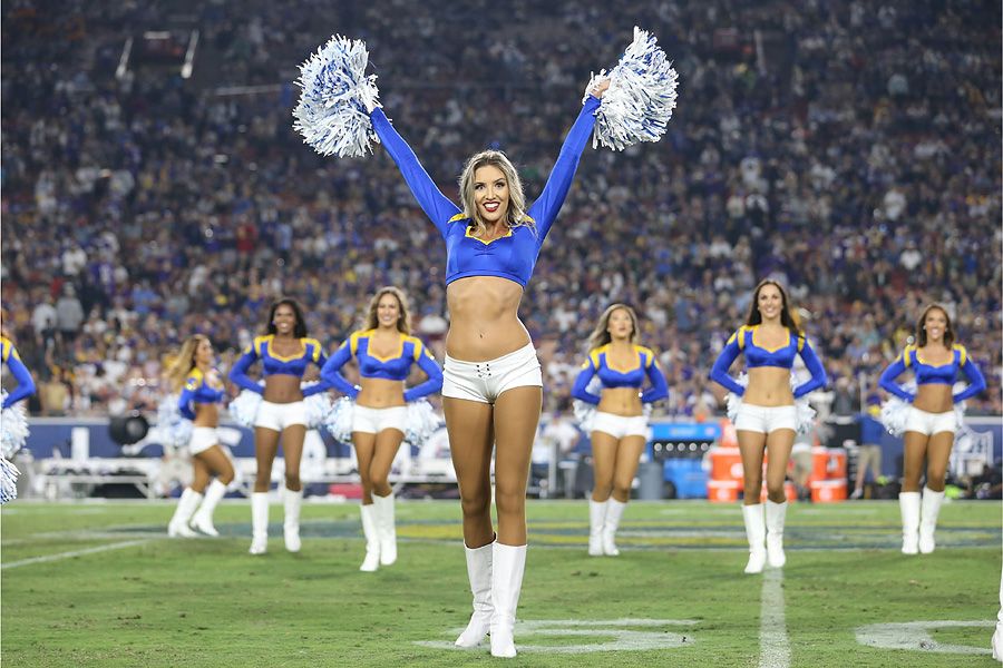 PHOTOS: Rams Cheerleaders Week 4