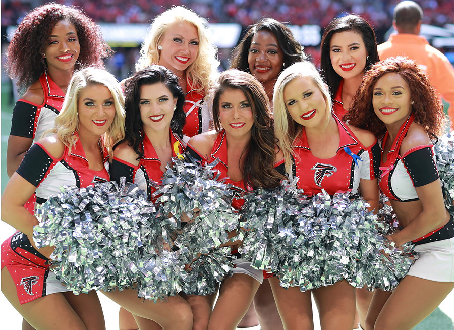 PHOTOS: Cheerleaders on Gameday - Falcons vs. New York Giants