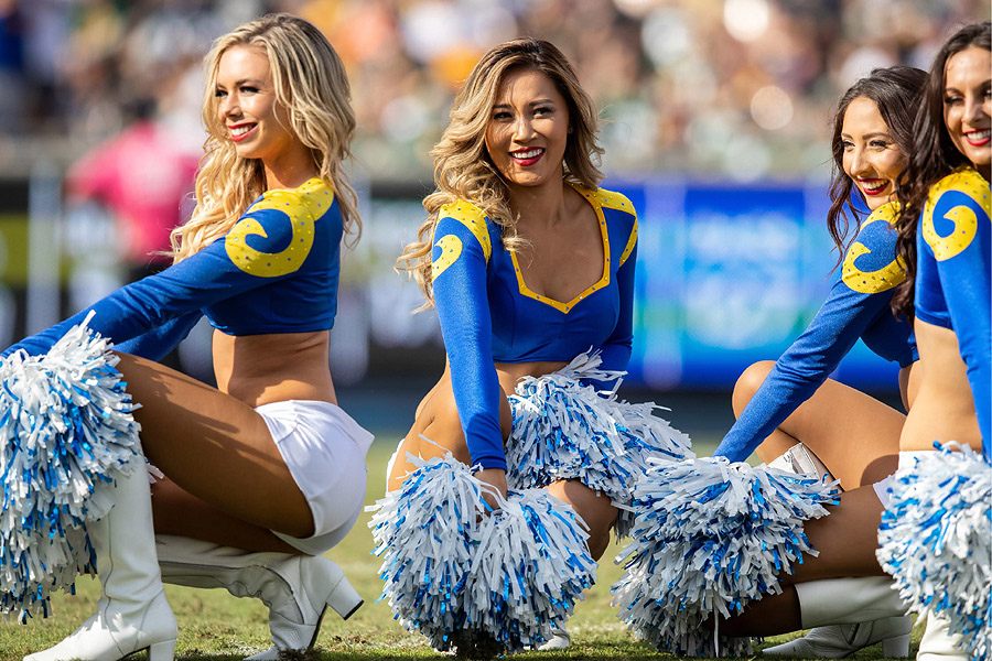 NFL Regular Season Week 8 The Los Angeles Rams Cheerleaders