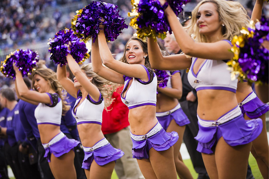 Customer Spotlight: How the Baltimore Ravens Cheerleaders Perfected Their  New Signature Uniform!