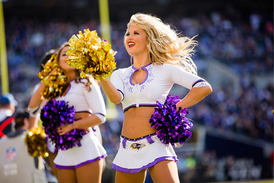 NFL Regular Season Week 12 – The Baltimore Ravens Cheerleaders ...