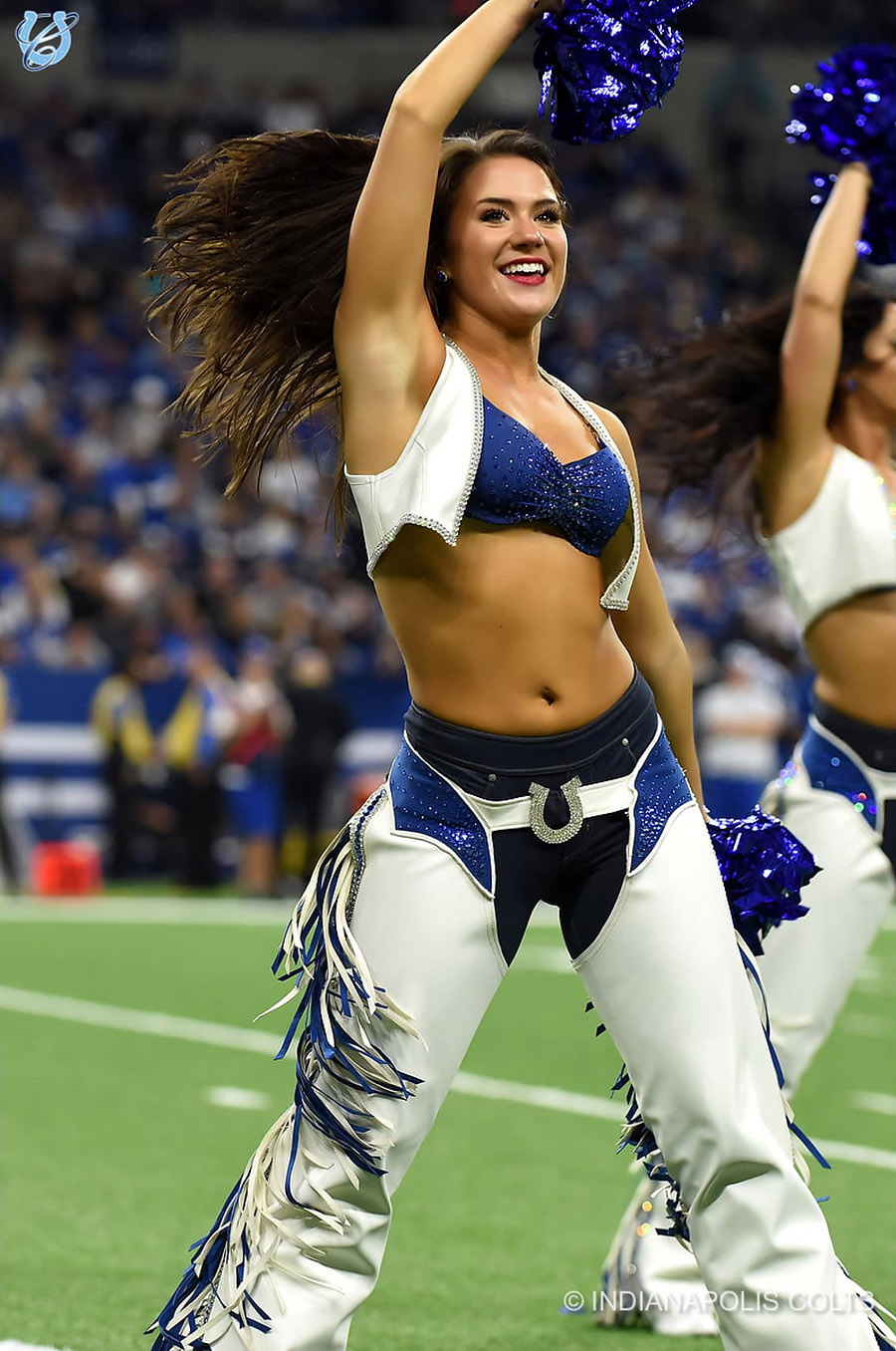 Indianapolis Colts Cheerleaders  Colts cheerleaders, Cheerleading outfits,  Hottest nfl cheerleaders