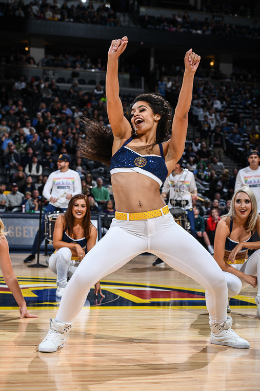 569 Denver Nuggets Dancer Photos & High Res Pictures - Getty Images