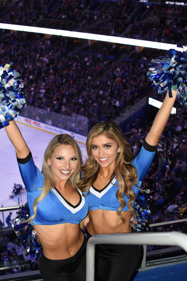 Lightning Girls At The Stanley Cup Playoffs – Ultimate Cheerleaders