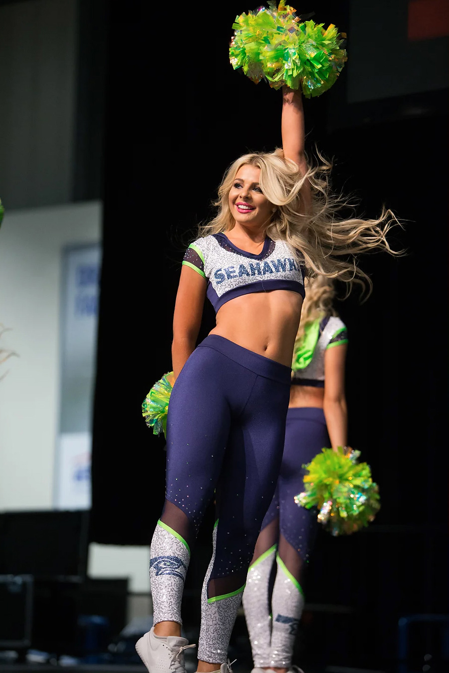 PHOTOS: Junior Seahawks Dancers Take The Field At Preseason Game 2