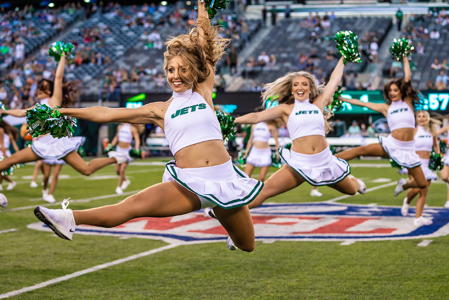 New York Jets Flight Crew Photos from Week 1 – Ultimate Cheerleaders