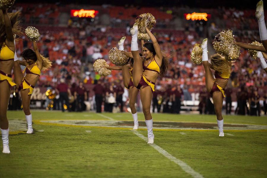 Washington Redskins Cheerleaders Photos from Preseason Week 4 – Ultimate  Cheerleaders