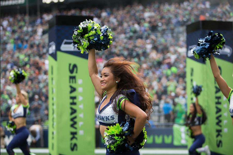 Seattle Seahawks Dancers Photos From Week 1 Ultimate Cheerleaders