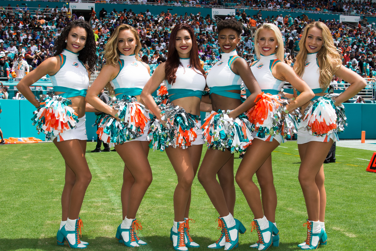 The Miami Dolphins Cheerleaders For 2019