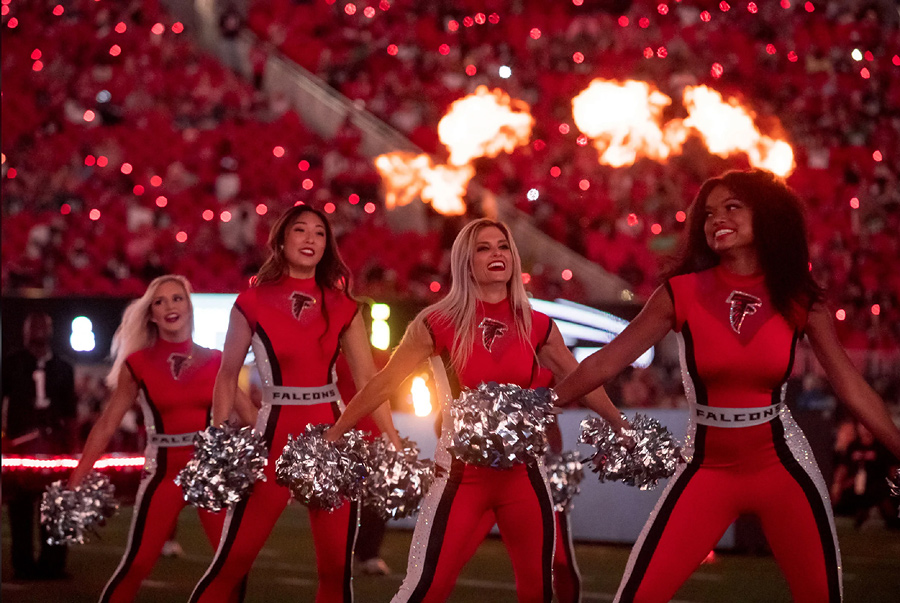 TopCats X Atlanta Falcons Cheerleaders