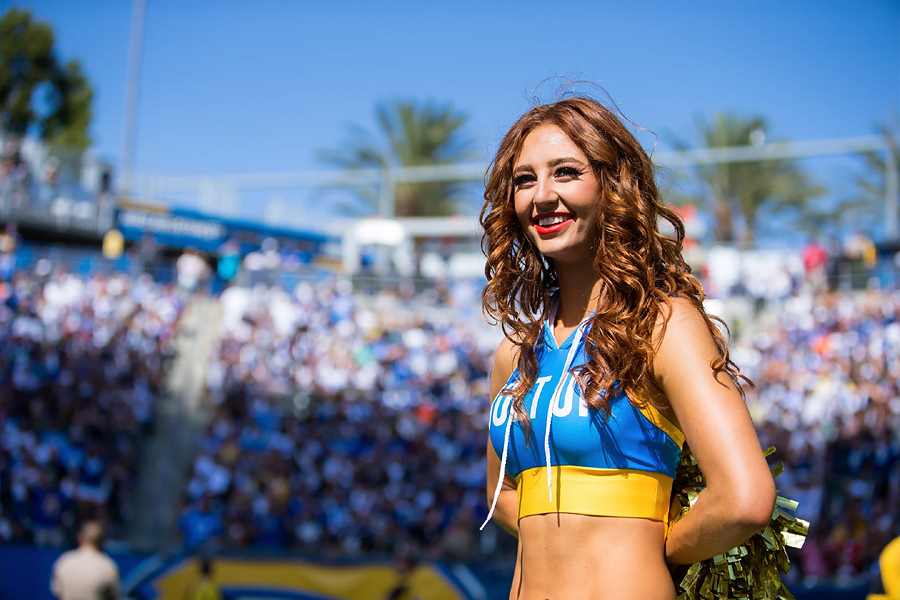 Photos: Charger Girls Debut New Alternate Uniform