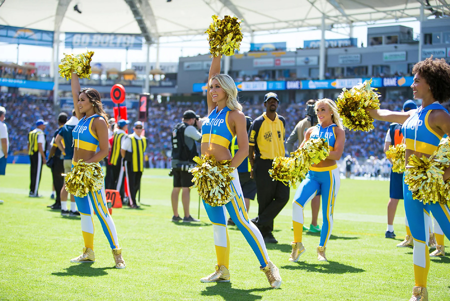 Photos: Charger Girls Debut New Alternate Uniform