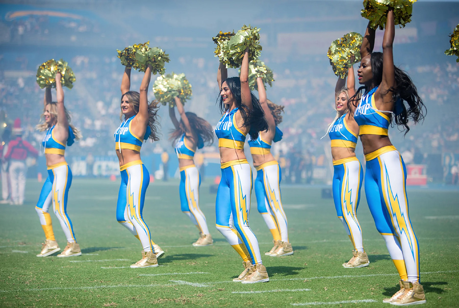 Photos: Charger Girls Debut New Alternate Uniform