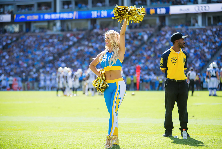 Photos: Charger Girls Debut New Alternate Uniform