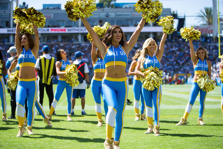 Photos: Charger Girls Debut New Alternate Uniform