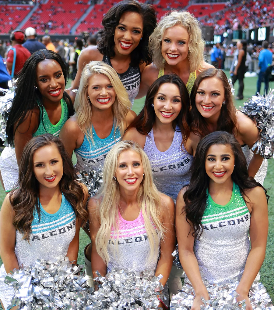 Atlanta Falcons Cheerleaders Gameday – Atlanta Falcons vs