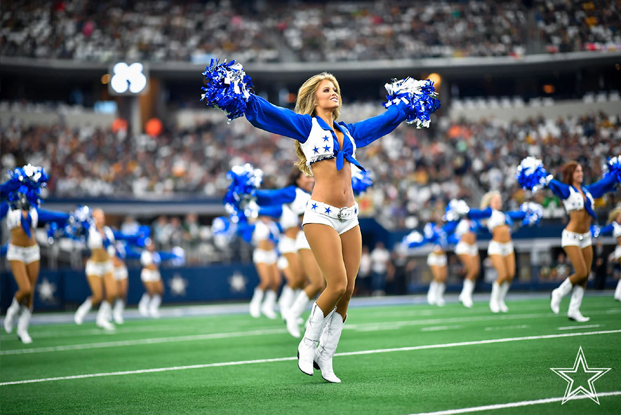 Dallas Cowboys Cheerleaders 2019 Gameday Performance