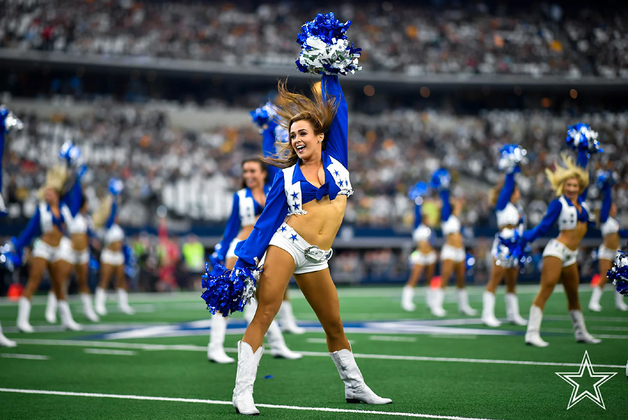 Dallas Cowboys Cheerleaders 2019 Gameday Performance