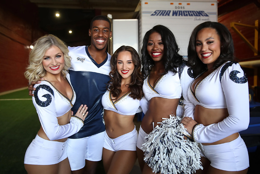 CHEER PHOTOS: Best of Rams Cheerleaders from Sunday's Week 6 matchup  against the Panthers