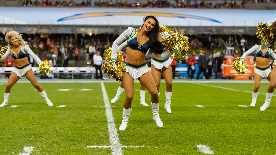 The Charger Girls' Salute to the Military – Ultimate Cheerleaders