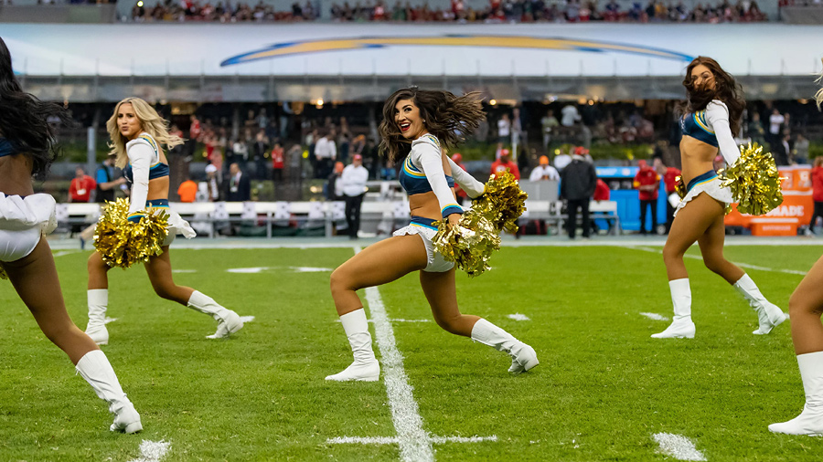 The Charger Girls' Salute to the Military – Ultimate Cheerleaders