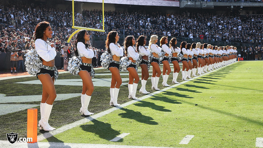 Oakland Raiderettes Photos from Week 1 – Ultimate Cheerleaders