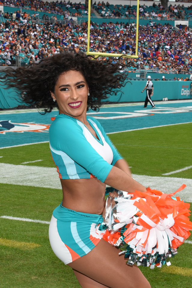 The Miami Dolphins, Salute To Service Game – Ultimate Cheerleaders